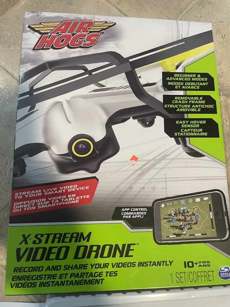 Air Hogs X Stream Video Drone Open  Box.  App Is Outdated