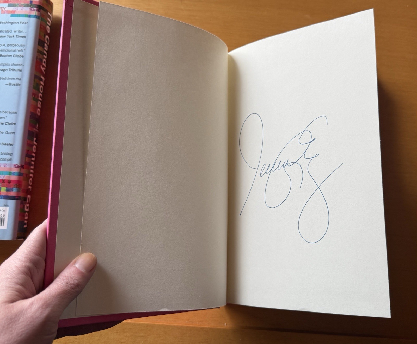 Jennifer Egan / The Candy House / 1st/1st / Signed / HCDJ / Scribner, 2022