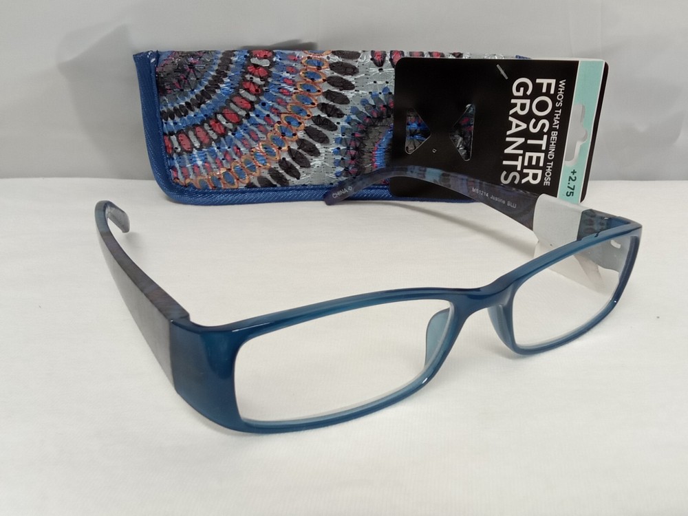 Foster Grant Justine Blu Reading Glasses