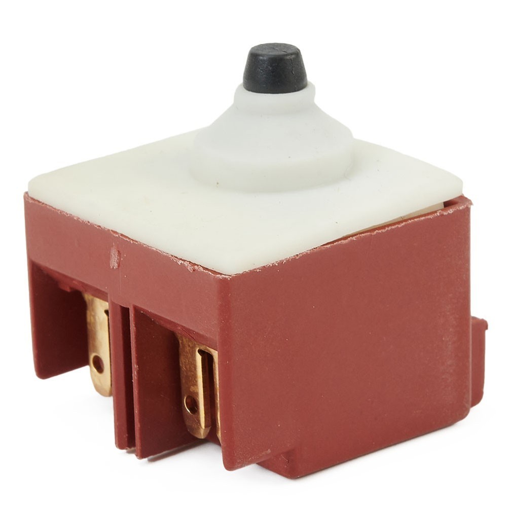 125V 12A Angle Grinder Switch Button Switch Angle Grinder NO Push Useful