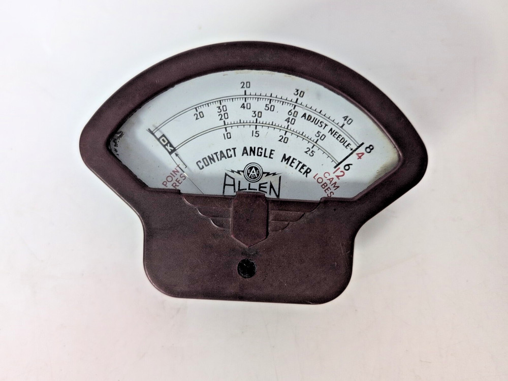 VINTAGE ALLEN  CONTACT ANGLE METER