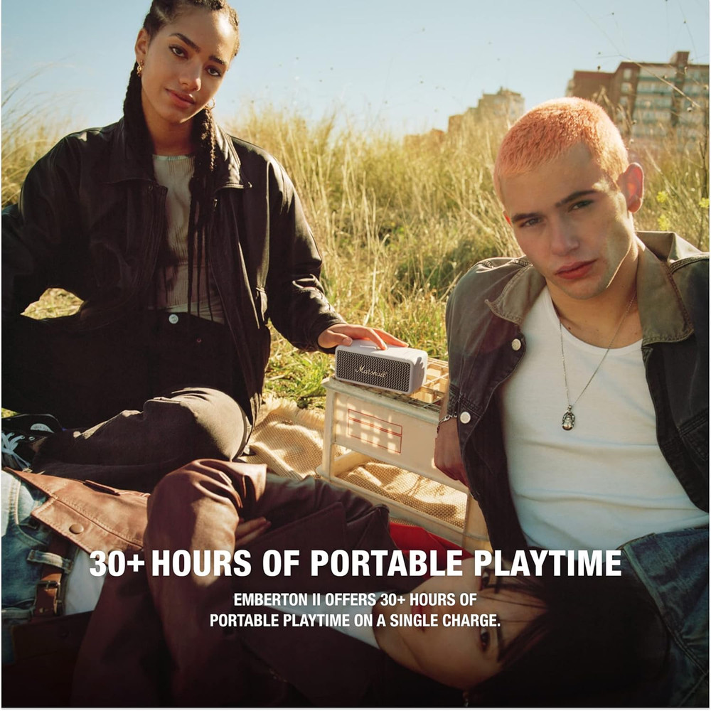 Emberton II Portable Bluetooth Speaker, Cream