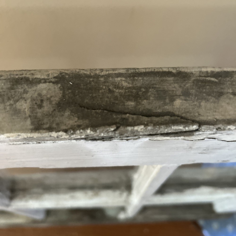 Antique window sash