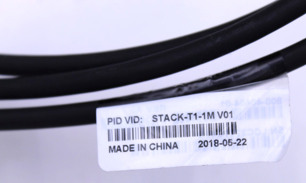 Cisco 800-40404-01 STACK-T1-1M V01 Stackwise Stacking Cable