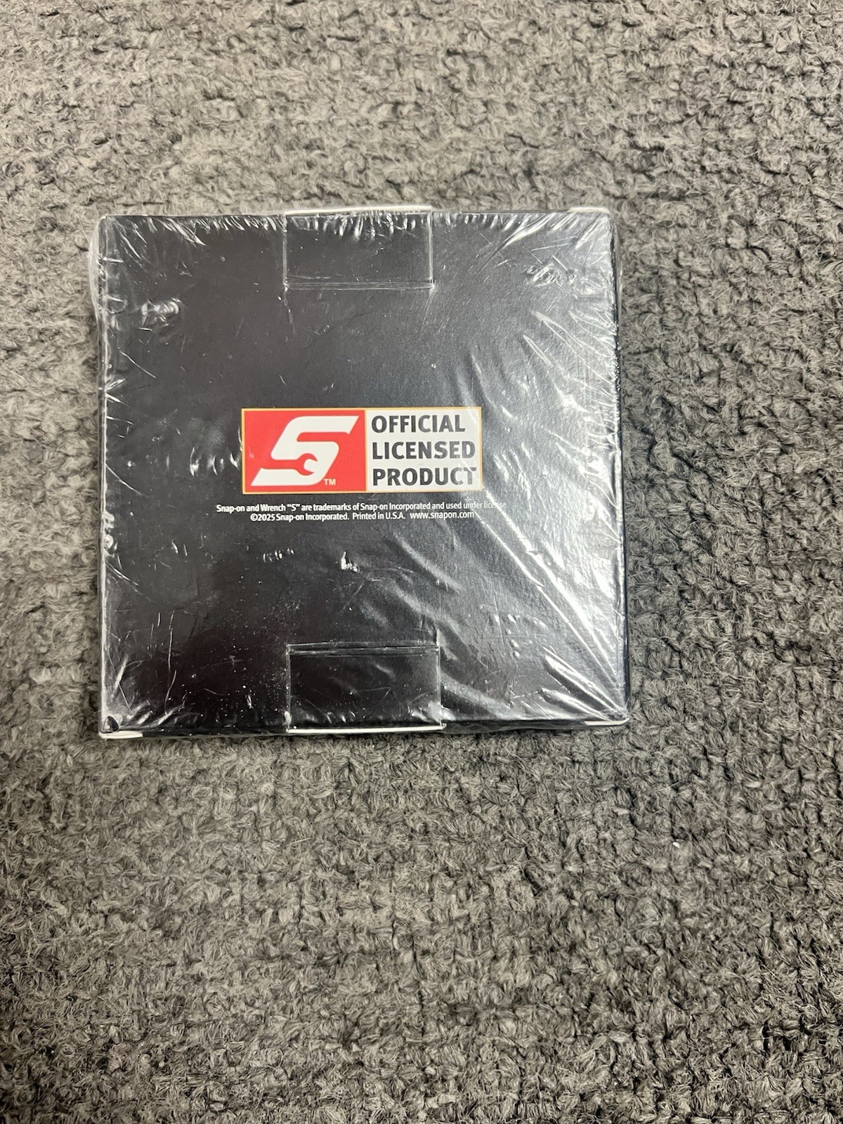 Snap-on 105th anniversary Pewter Coaster Set Of 4 Brand New (Sealed)