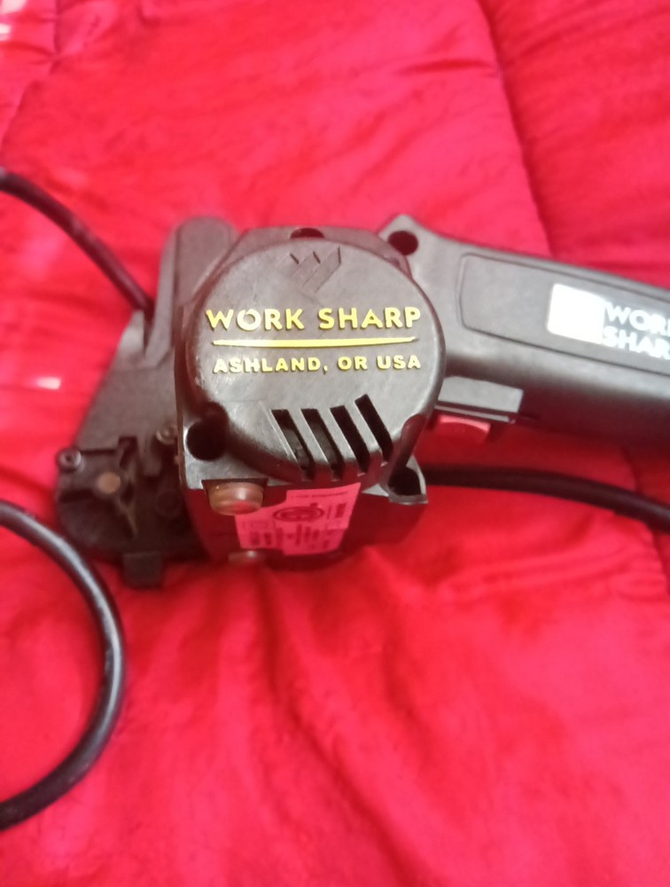 Work Sharp Knife and Tool Sharpener Model WSKTS Tested with Spare Belts