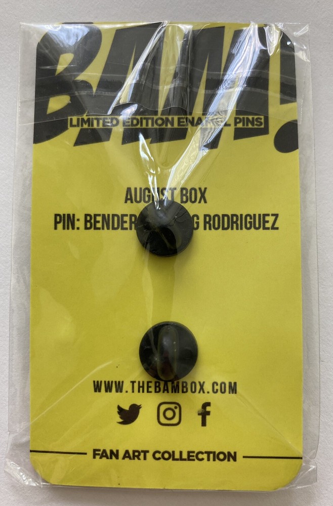 Futurama “Bender Bending Rodriguez” • BAM! Box Enamel Pin • Bender
