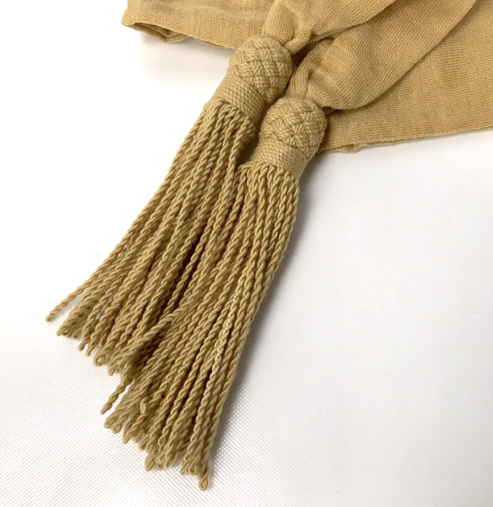 Wool Sash - Buff Color - Reenactment