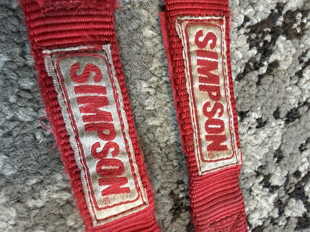 Vintage Simpson Racing Keychain / Pull