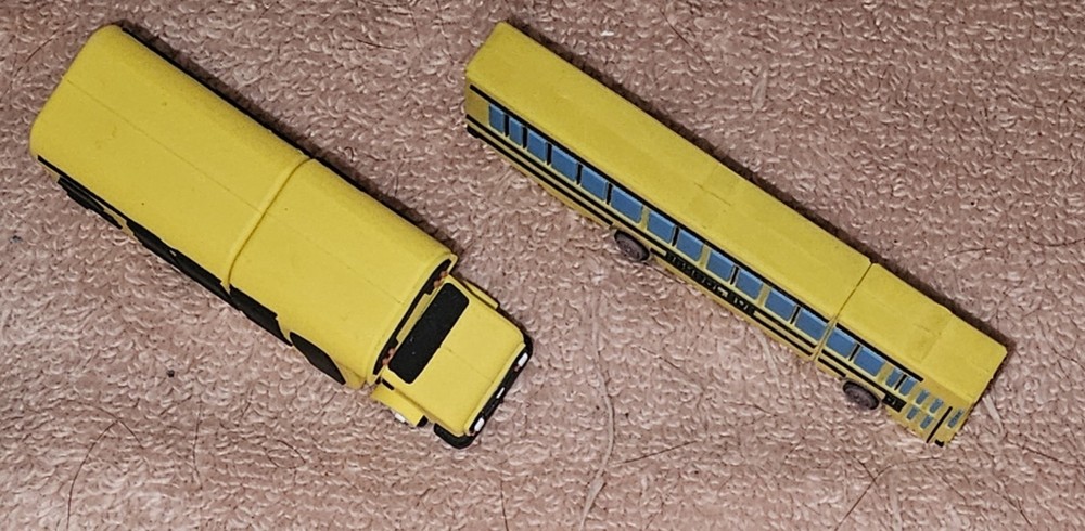 TWO School Bus Flash Drives.