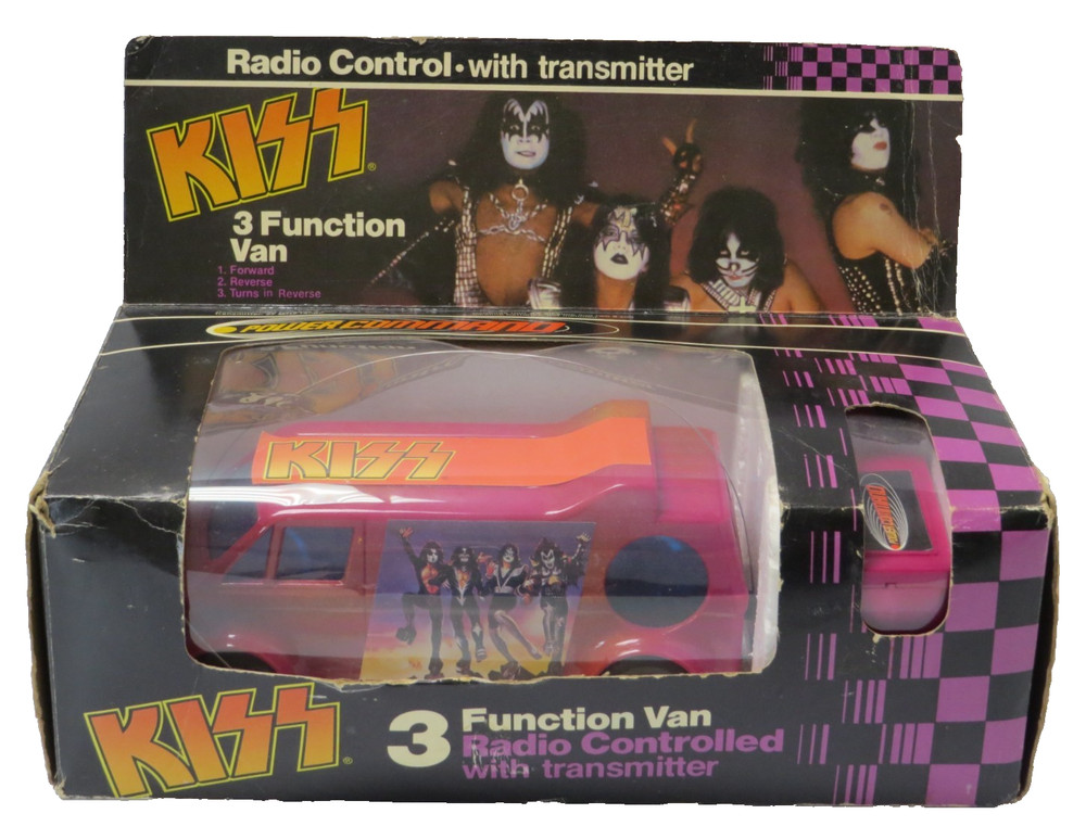 KISS AHI REMOTE CONTROL VAN - WORKS SEE VIDEO!    AUCOIN 1979