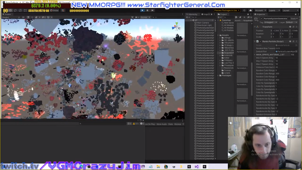 Unity3d: RANO PARTICULO PARTICLE EFFECT GENERATOR! Making games never so fun.