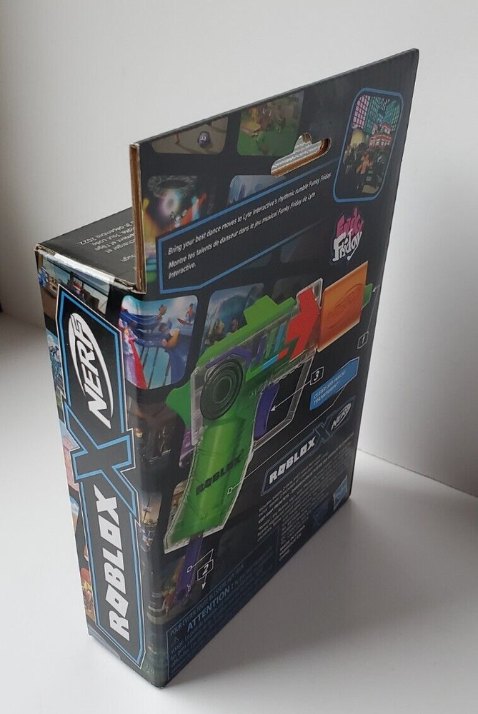 ROBLOX Nerf Blaster Funky Friday SYNCHRO SHOT Rare Code HASBRO