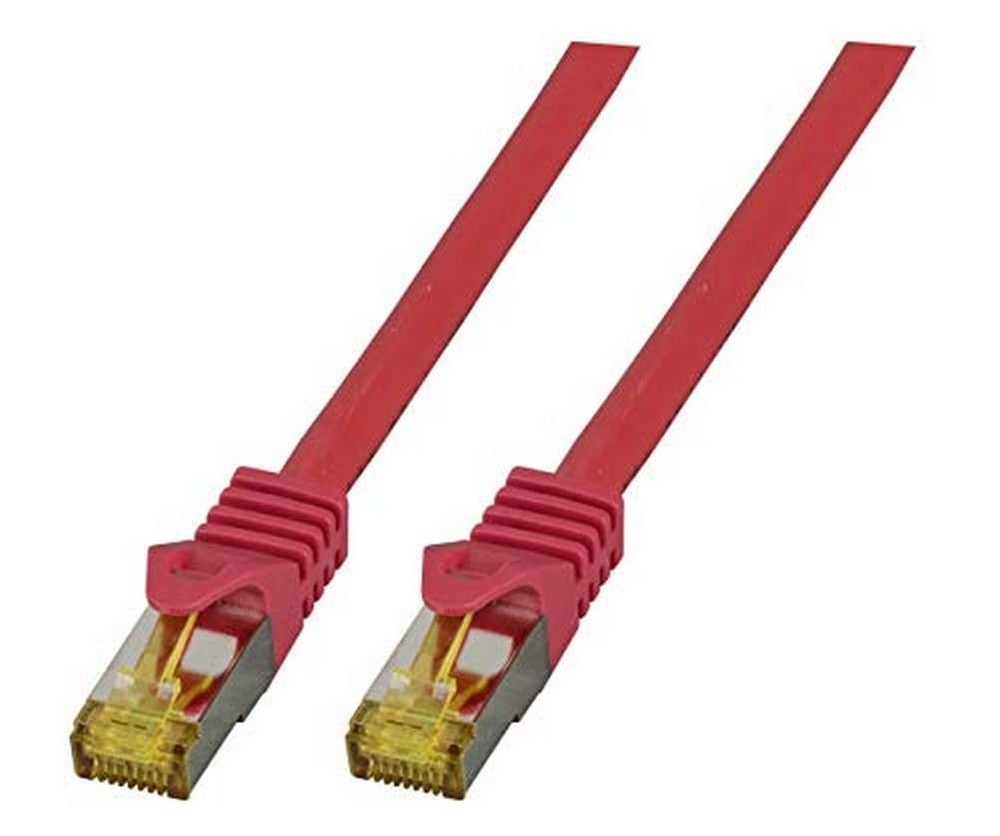 Patch Cable Cat.7 Plug RJ45 6A S/FTP LSZH 5m Red