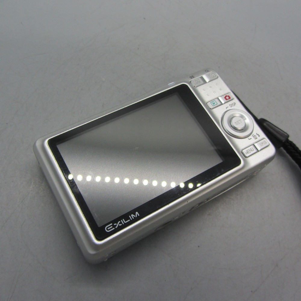 Casio Digital Camera Exilim EX-Z19 9.1MP Silver Tested