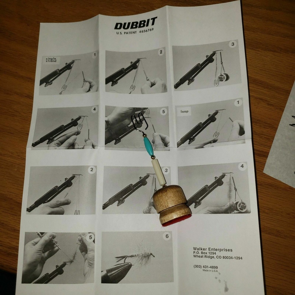 Dubbit TOOL -- fly tying, dubbing, STANDARD