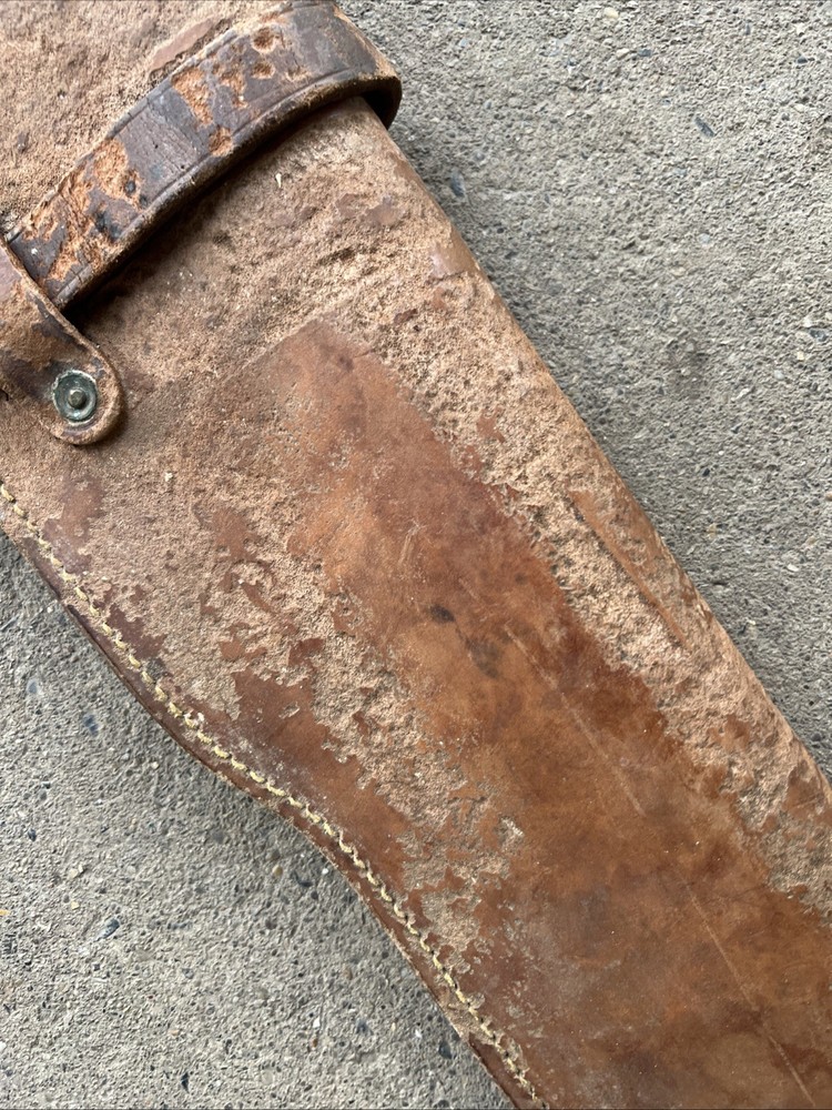 WW2 US Leather M1 Garand Scabbard 1943 Dated (CC211