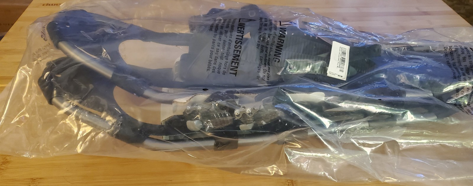 Louis Garneau Adult Nordik I Snowshoes 825 Navy Blue (User Weight 100-200lbs)