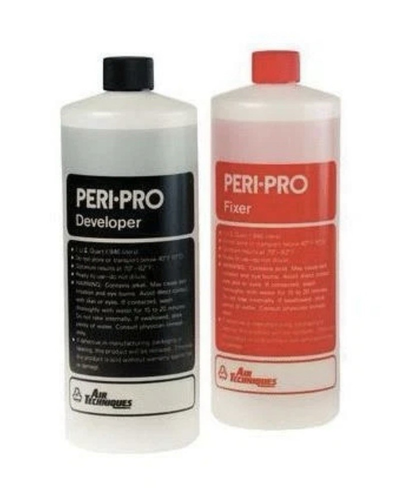 Air Techniques 90800 Peri-Pro Pre-Mixed Developer & Fixer 3 x 1/Each