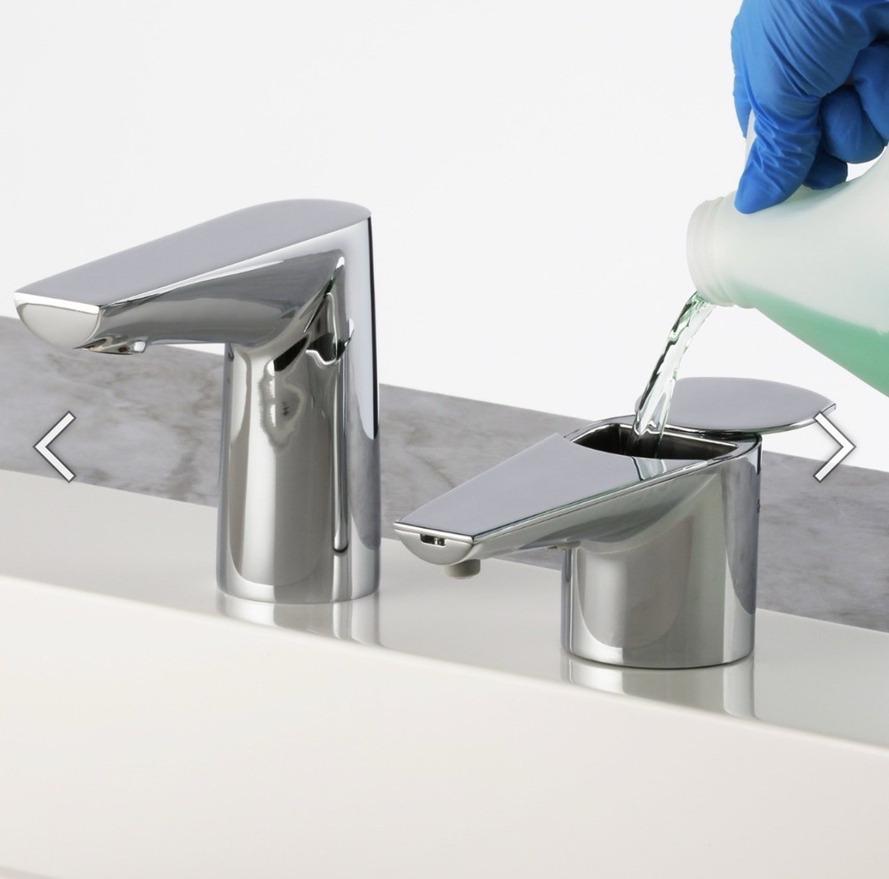 BOBRICK B-828 Sure Flow Automatic Universal Counter mounted SOAP DISPENSER