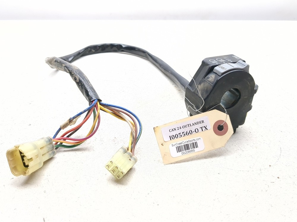 23-26 Can Am Outlander Pro HD5 Front Left Handlebar Switch Button Toggle Control