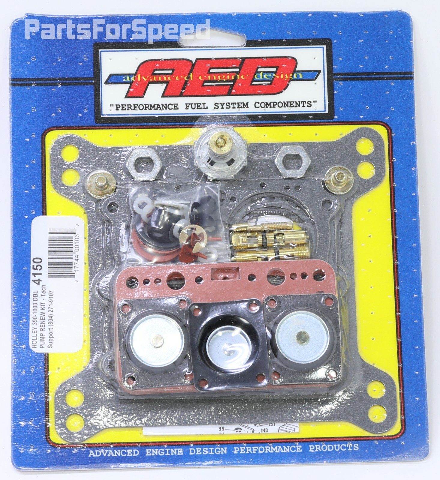 AED Holley 4150 Rebuild Kit Double Pumper Carbs 650 750