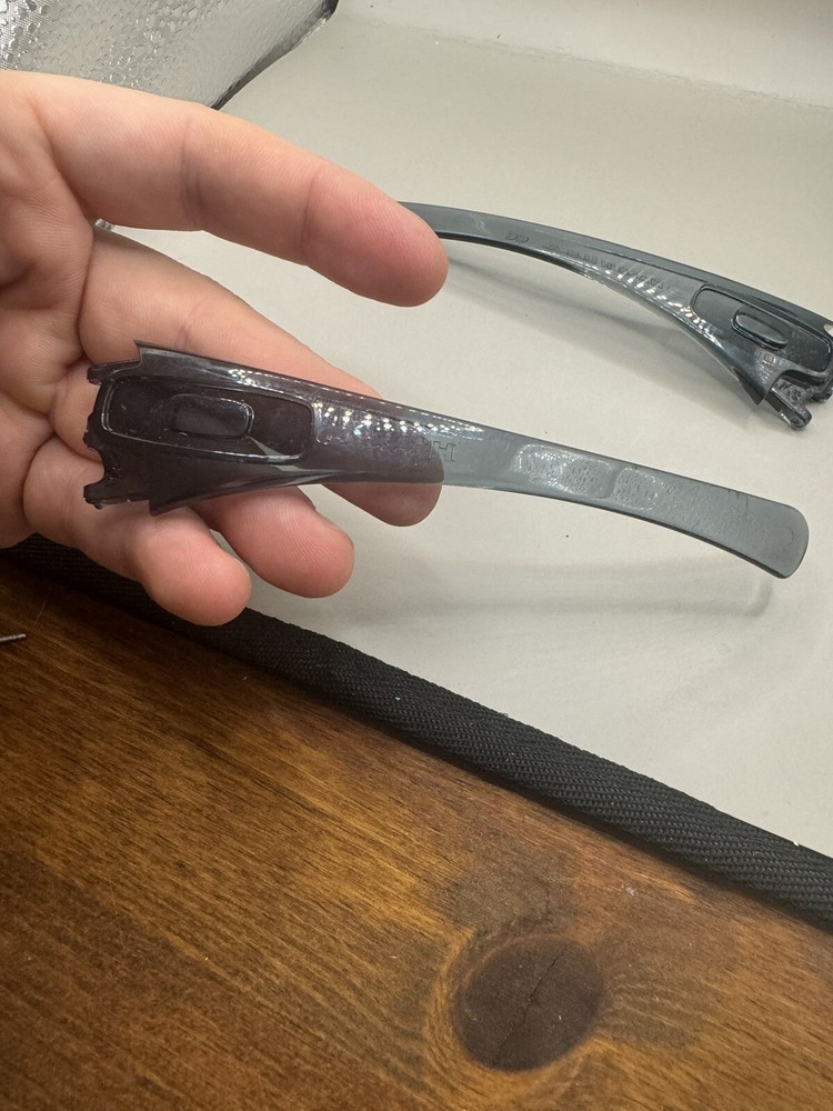 Oakley Hijinx OEM Crystal Black Replacement Arms