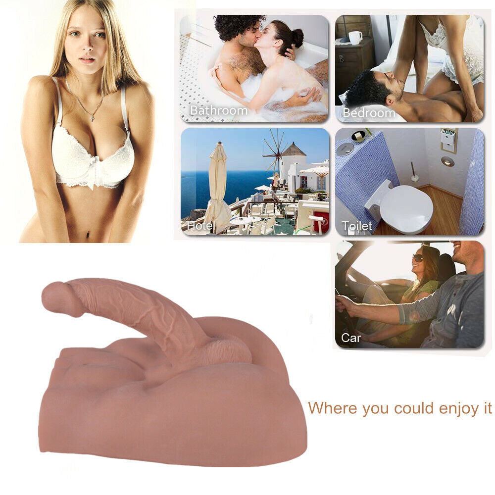 Huge Lifelike Dildo Sex Doll Male Body Torso Adult Sex Toy Big Penis For women-x