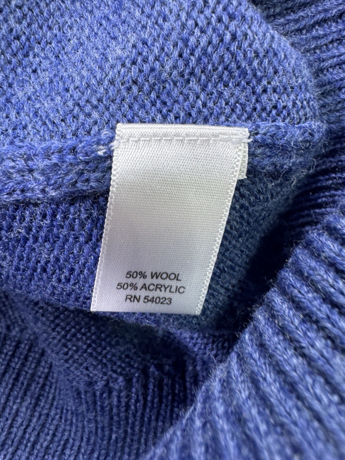 Banana Republic Men's XL Thick Wool Sweater 1/4 Zip Arm Pocket Outdoor Classic