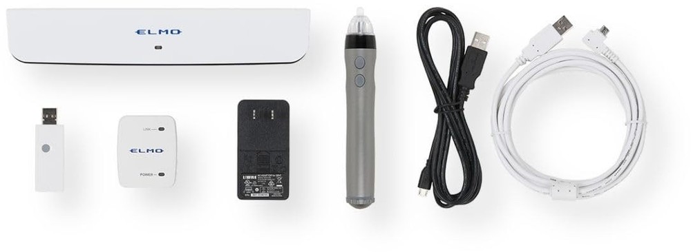 Elmo 1360 Model CRB-2 Interactive Writing Tool, Wireless Transmitter Up to 50ft