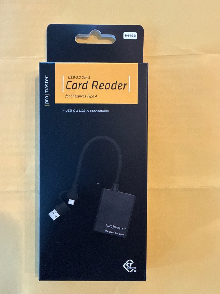 Promaster CFexpress Type A Card Reader - USB-C & USB-A