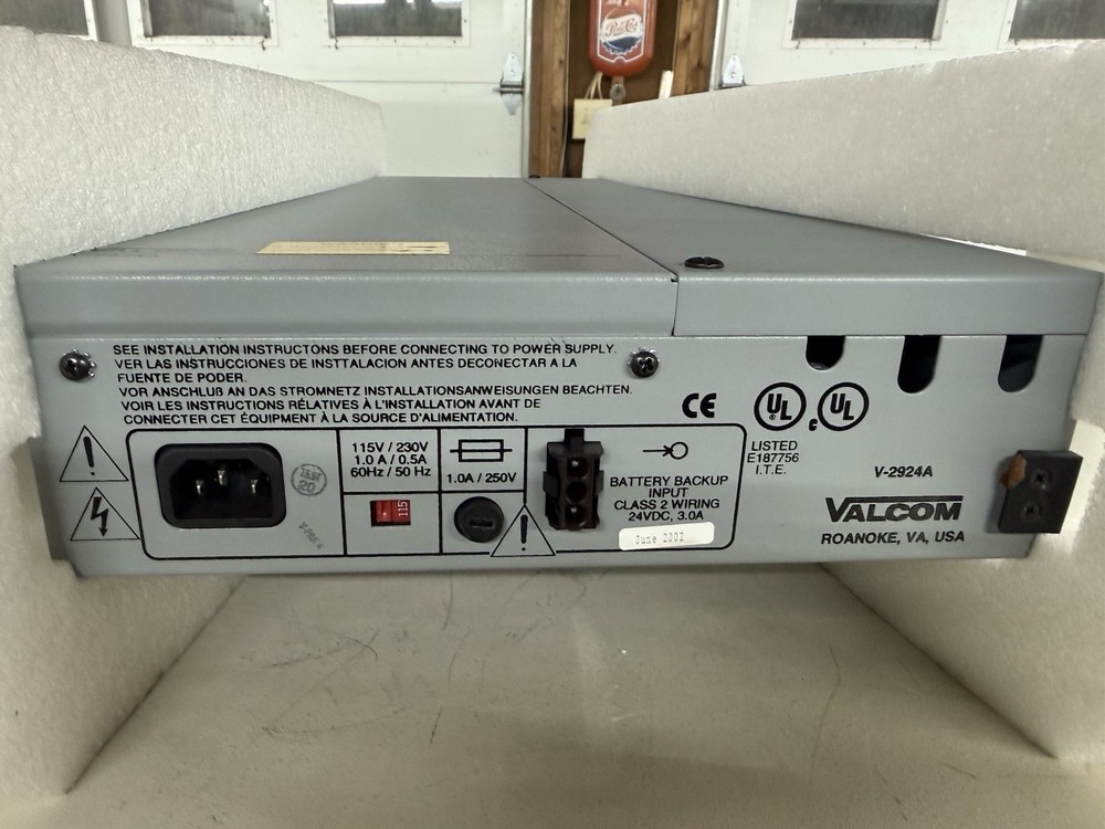 Valcom V-2924A 24-Station Talkback Intercom Phone Simplex 5105 TrueCom System