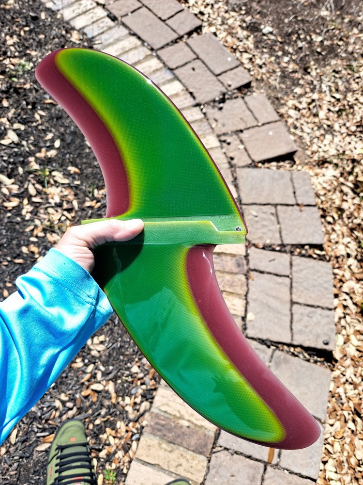 Colorful Surfboard Fin