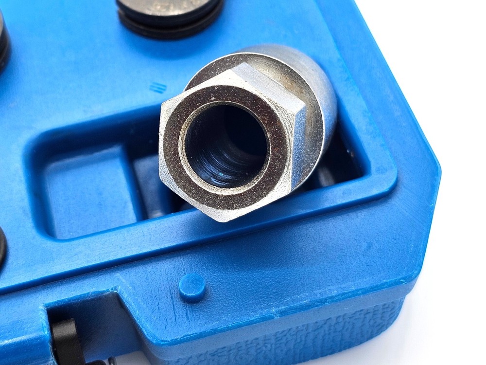 WHEEL STUD THREAD RESTORER KIT REVERSE ACTION AUTO CAR REPAIR DAMAGED ADJUSTABLE