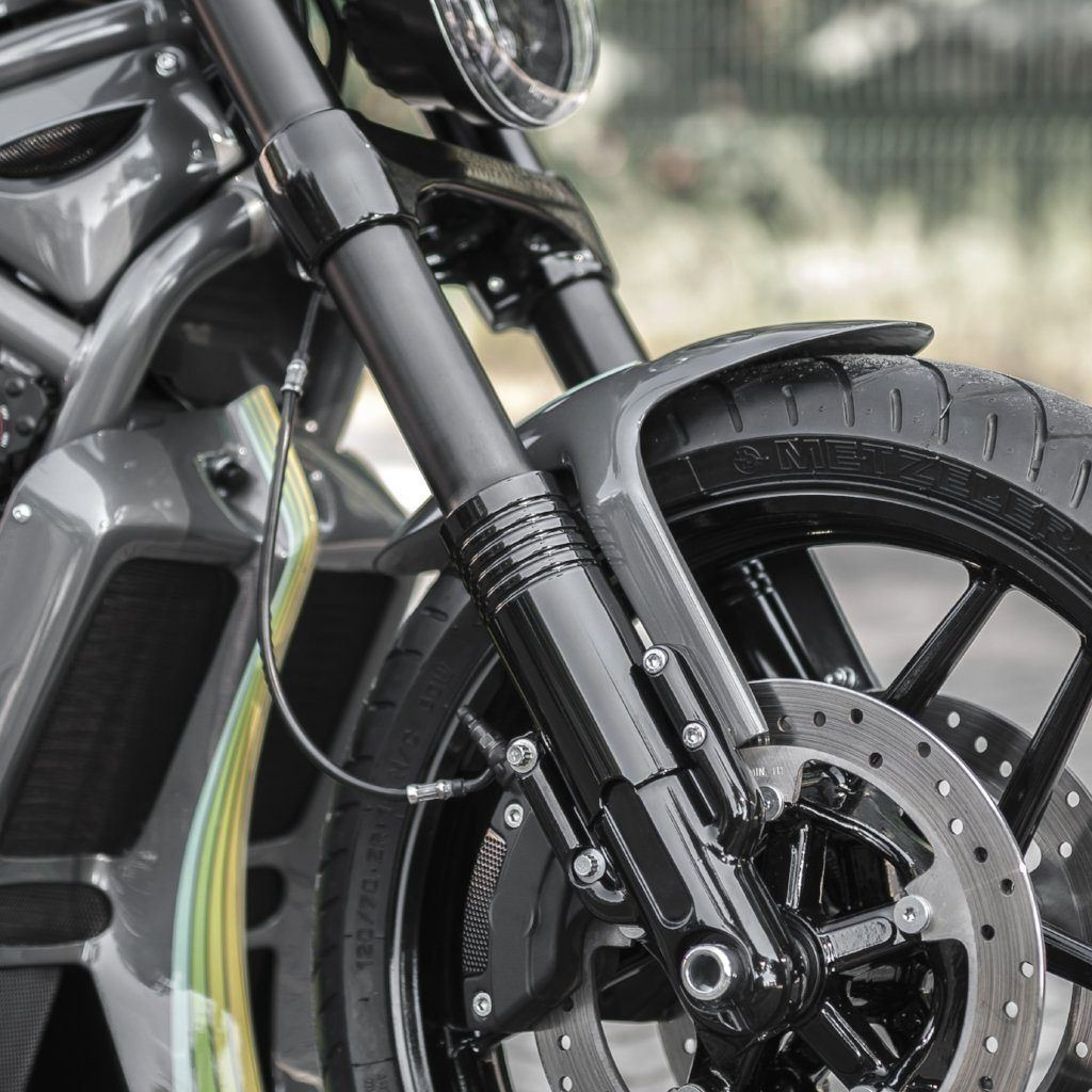 Lower Fork Tube Covers For Harley V-ROD 09-17 Night Rod Special VRSCDX 12-17