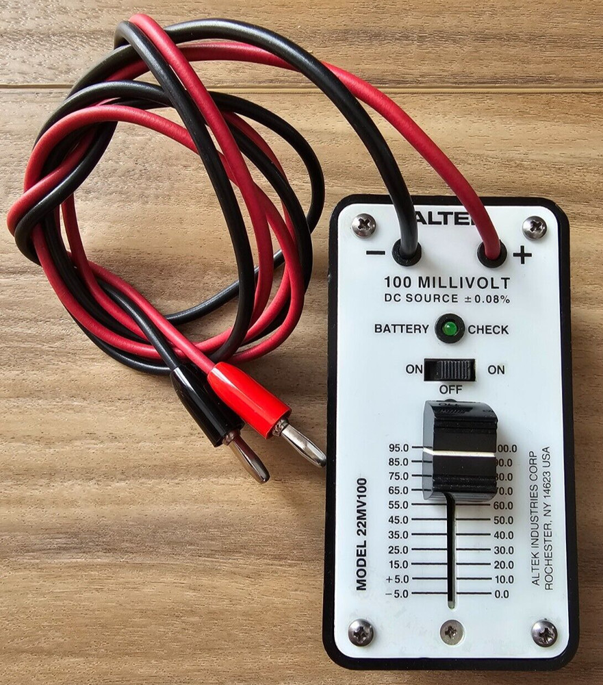 Altek DC Source 100 mV