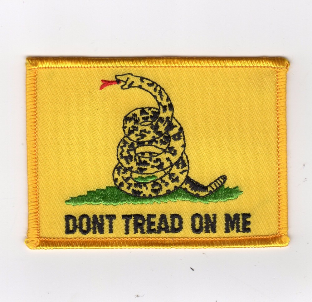 Don't Tread On Me - Flag Patch - Cat No. M5763