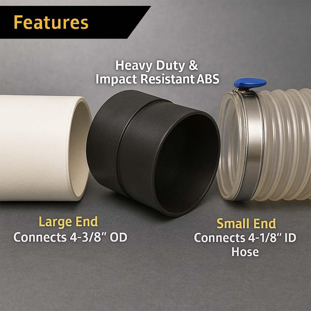 11426 4-Inch PVC Pipe Adapter