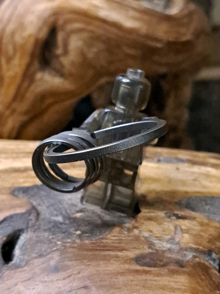 Pro Series Titanium Sidepush Keyring Set