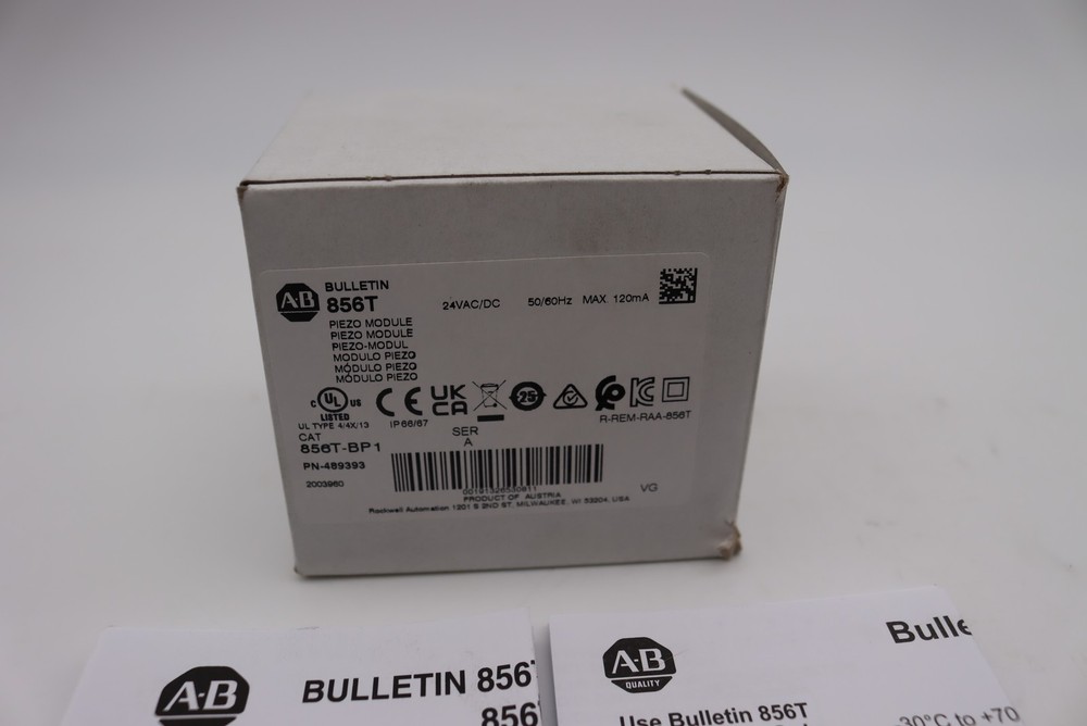 Allen Bradley Piezo Stack Light Sound Module 24VAC/DC 856T-BP1