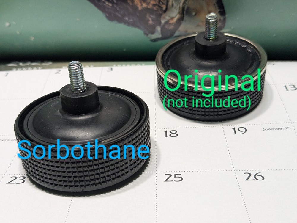 Technics 1200 1210 mk2 m3d mk5 ONE SORBOTHANE FOOT