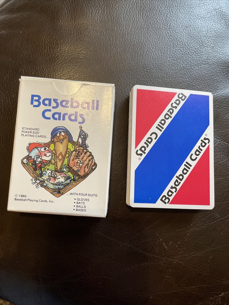 Baseball Cards Playing Cards