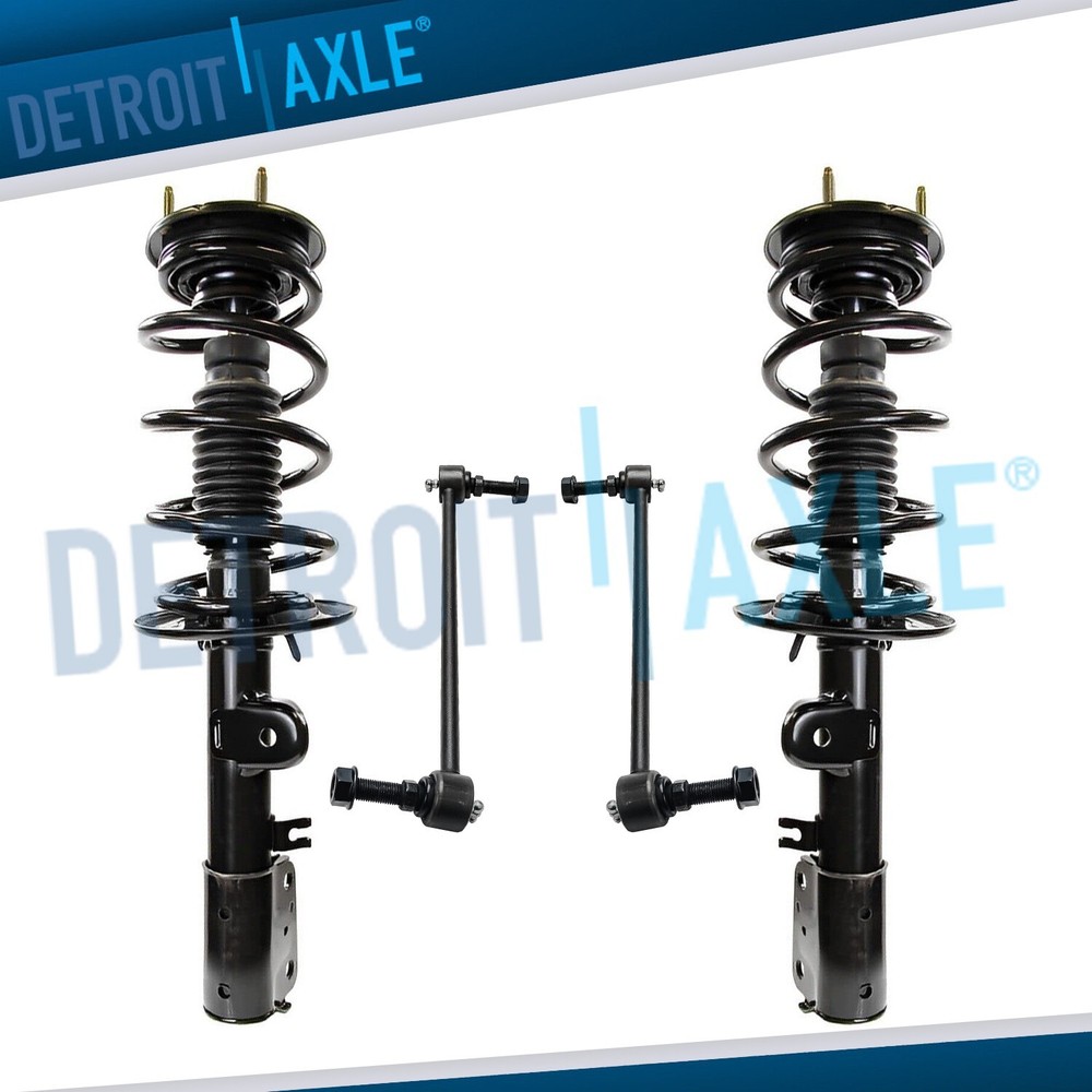 AWD Front Struts & Coil Spring Sway Bar Links Kit for 2013 - 2019 Ford Explorer