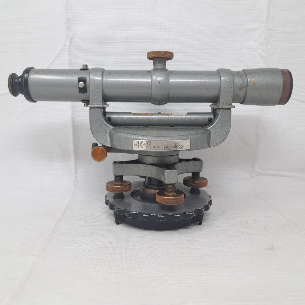 Vintage Keuffel & Esser Scope Transit Level K&E Paragon NP5153 Plus Case
