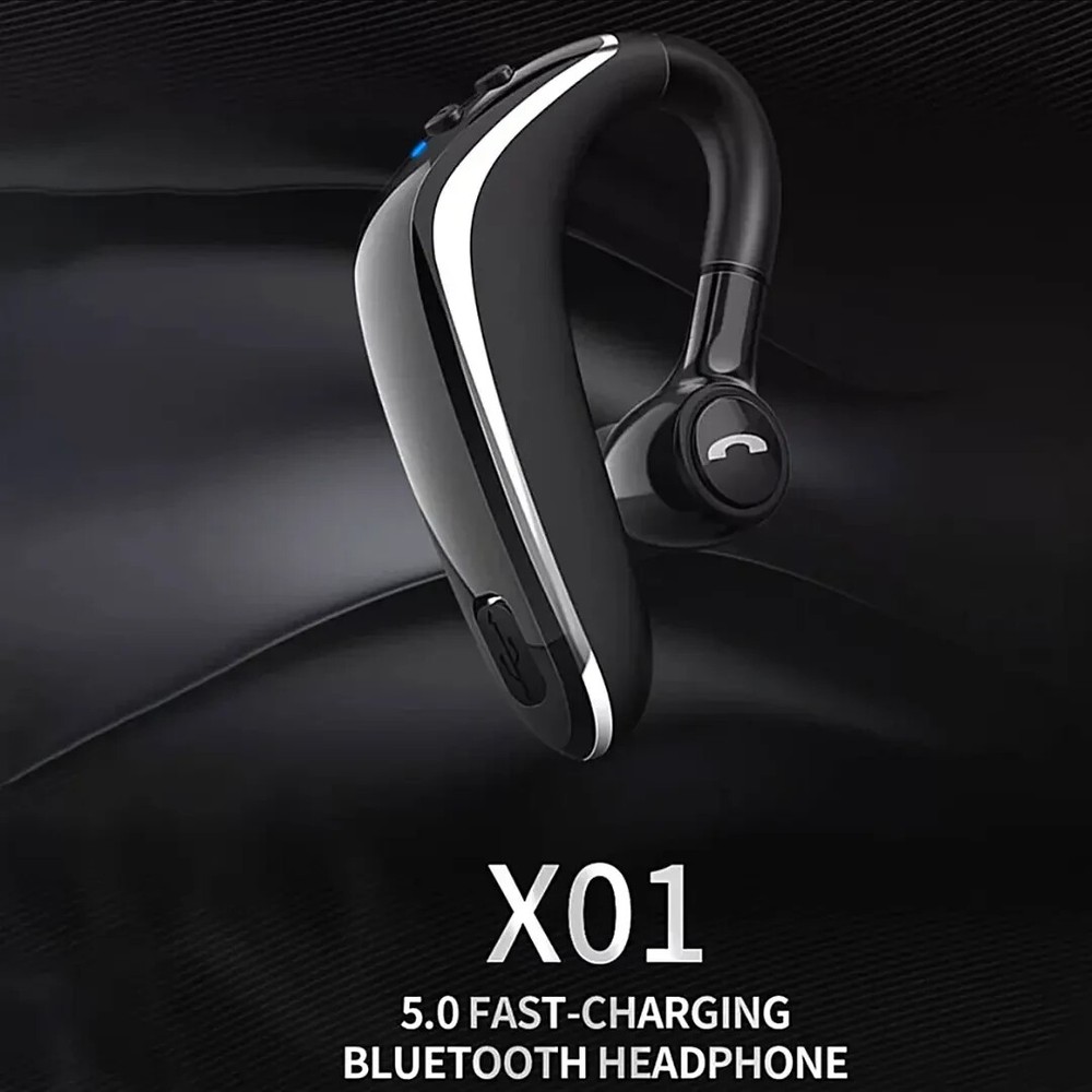 Wireless Bluetooth Handsfree Earphone Earhook Headset For Smart Phone Universal
