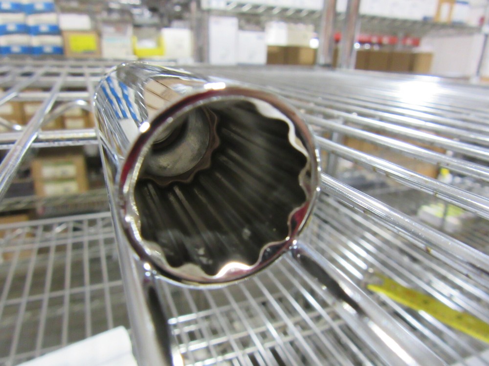 Cougar Pro by Wright E4622 Deep Chrome Socket 1/2" Drive 11/16" 12 Point NEW!!!