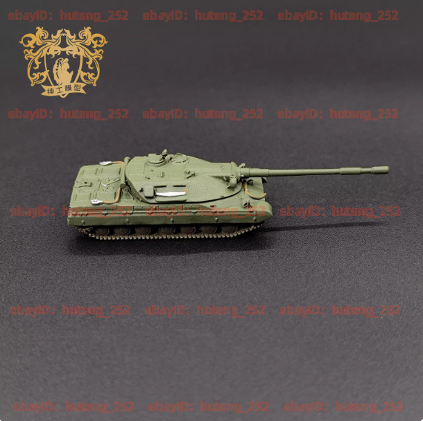 3D Printed 1/144 Soviet Project 452 K Tank Finished Model
