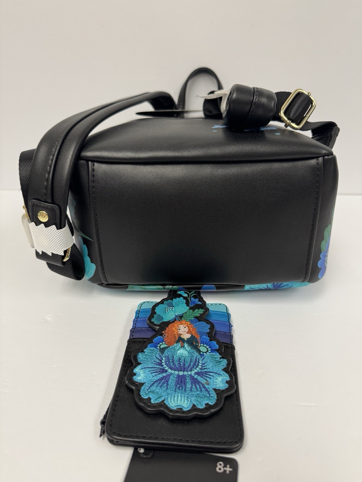 Loungefly Disney Pixar Brave Merida Botanical Floral Mini Backpack & Cardholder