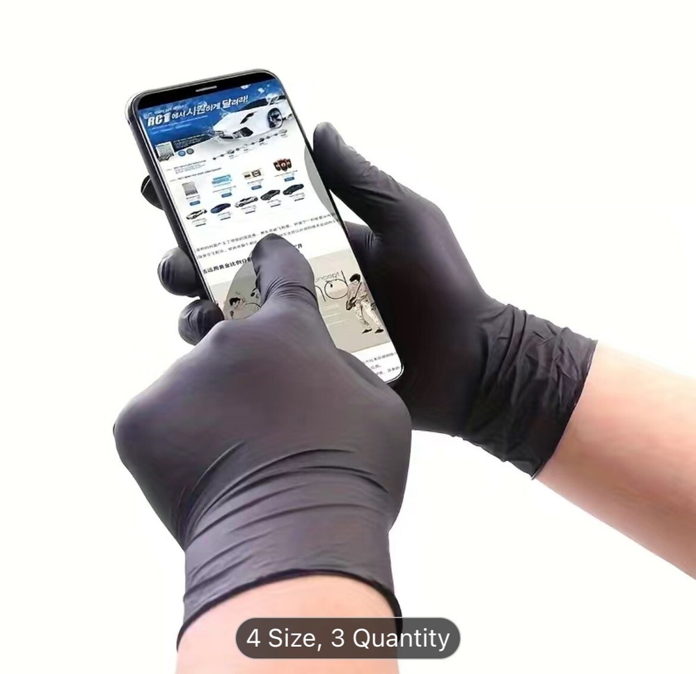 X-large Disposable Rubber Gloves
