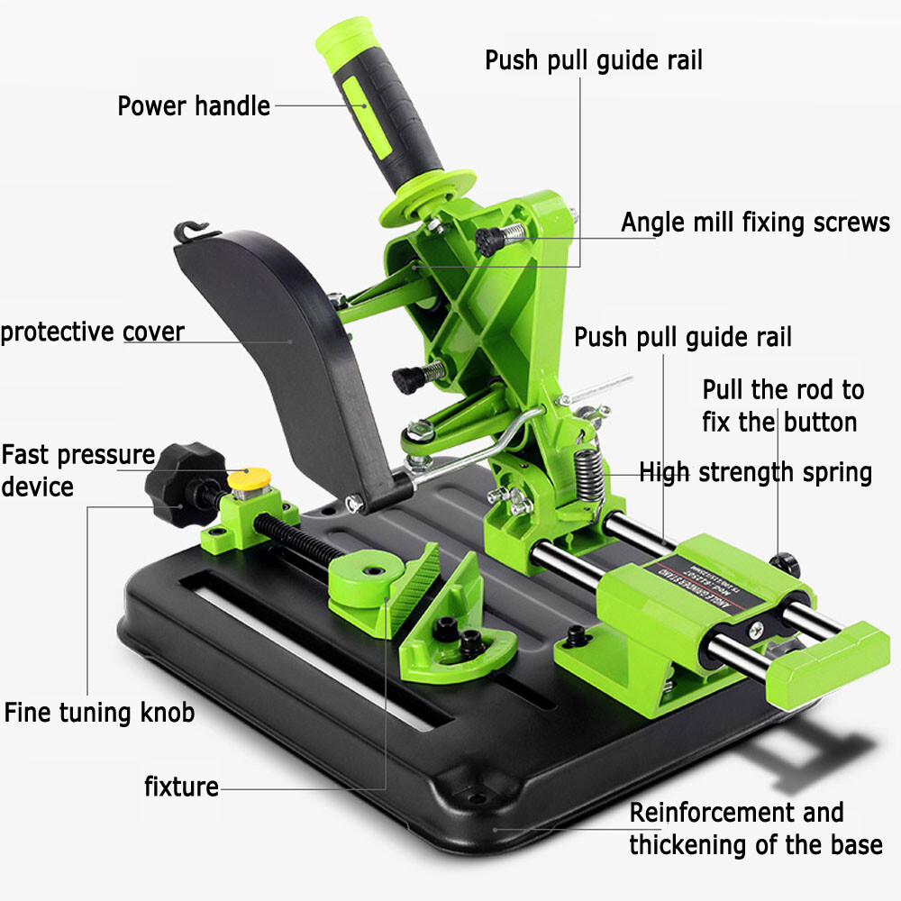 Angle Grinder Holder DIY Cutting Stand Support Bracket 45° Angle Grinder